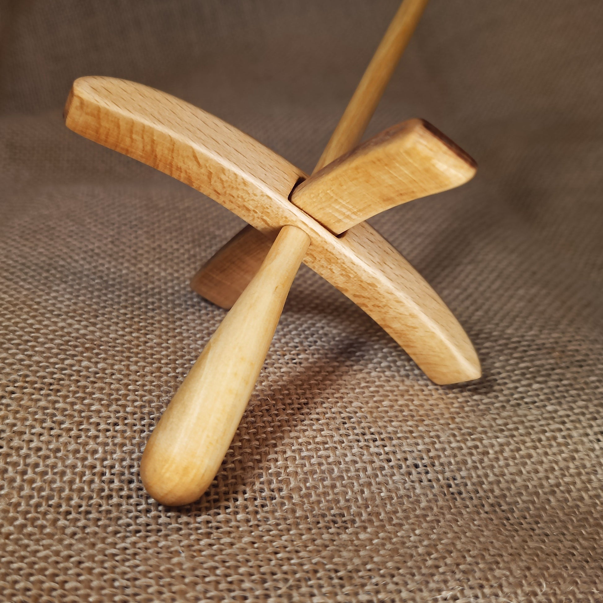 Turkish Drop Spindle – Hand Crafted Wooden Spinning Tool