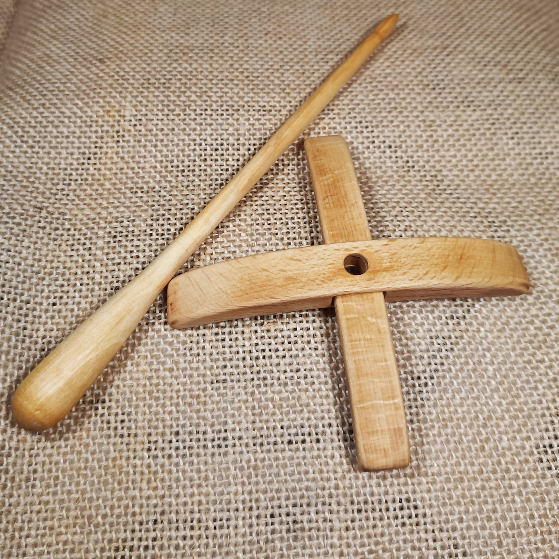 Turkish Drop Spindle – Hand Crafted Wooden Spinning Tool