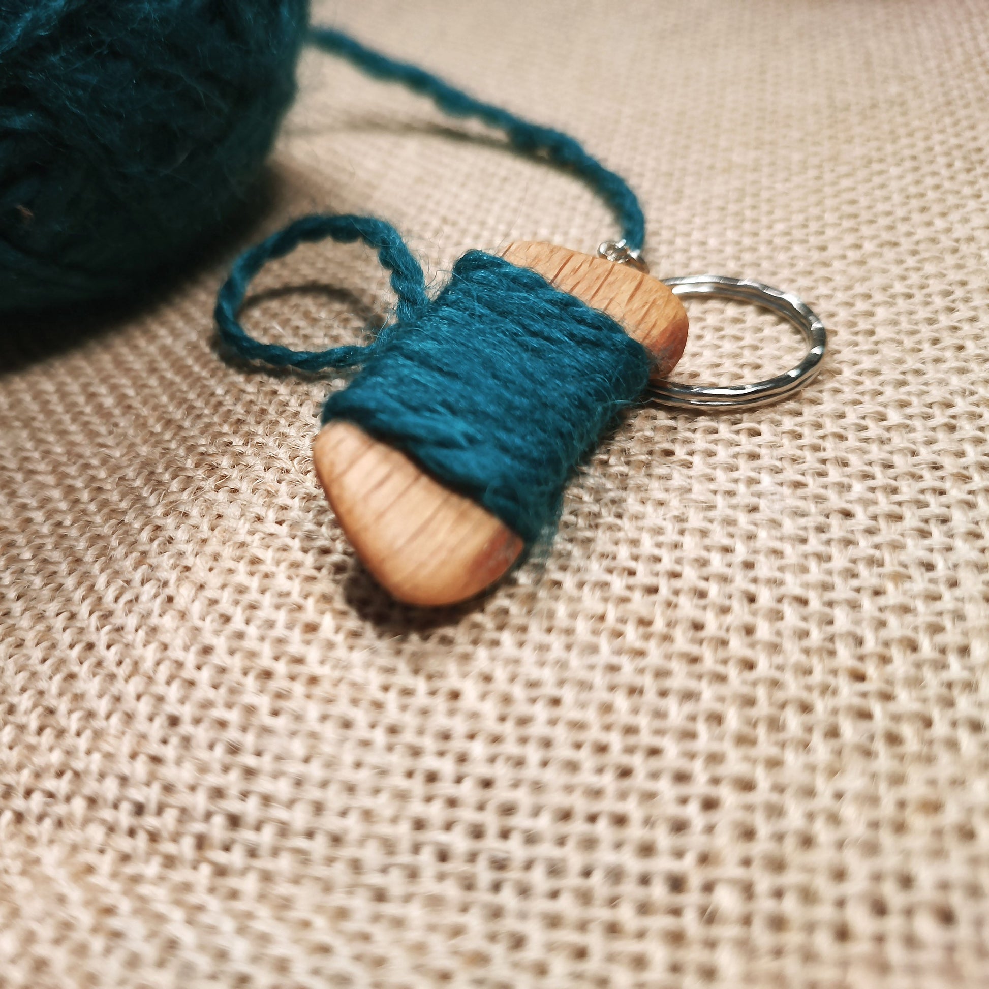 Wrap Per Inch Gauge Keyring 